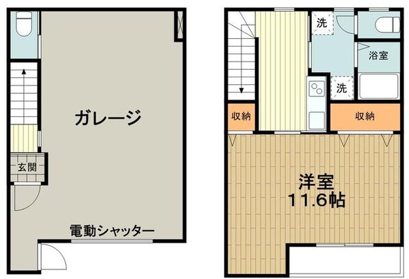 Casa Bianca(カーサビアンカ)の物件間取画像